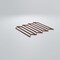 Ekena Millwork Medium Conroe Decorative Fretwork Wood Wall Panels, Walnut, 15 3/8"W x 15 3/8"H x 3/8"T WALW16X16X0375CREWA - alternate 2